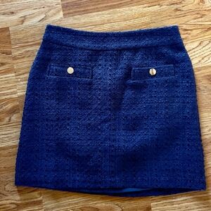 EUC LOFT Tweed Mini Skirt 4p